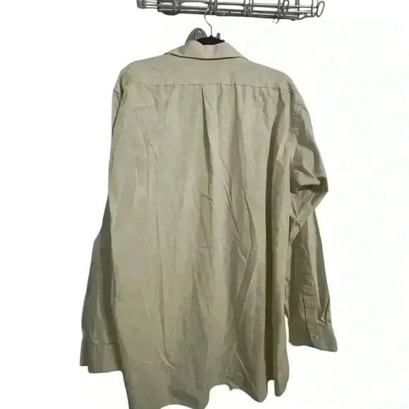 Colours Alexander Julian Men’s Medium Long Sleeve Button Down tan - Picture 2 of 2